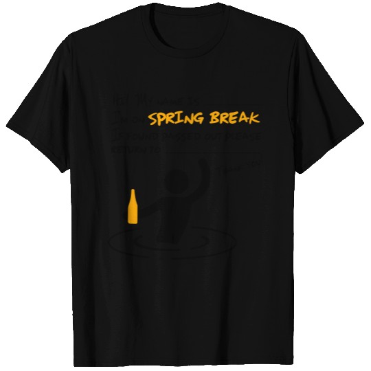 Hi! My name is SPRING BREAK T Shirts