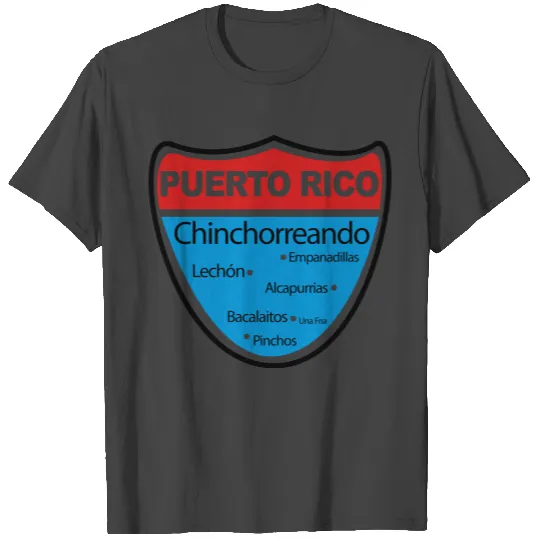 Chinchorreando en Puerto Rico T Shirts