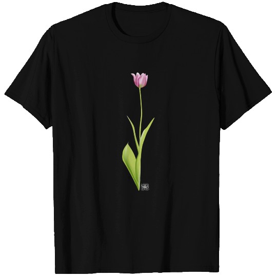 Tulip Pink T Shirts