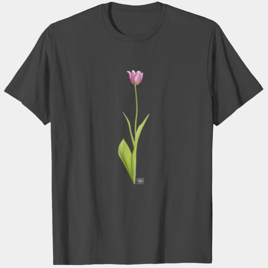 Tulip Pink T Shirts
