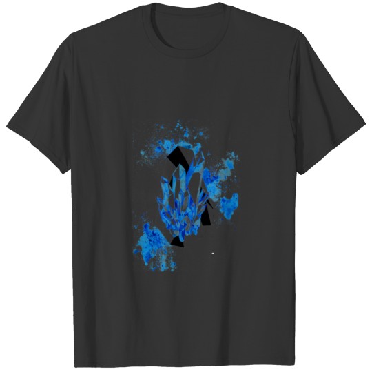 cobalt crystal T-shirt