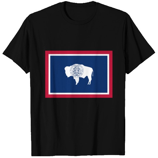 Wyoming Flag T Shirts