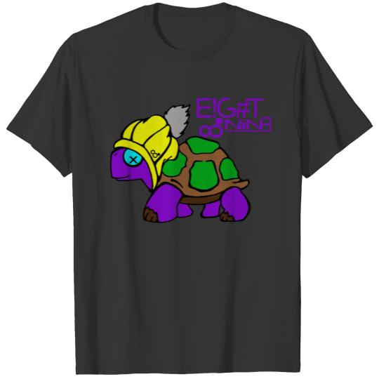 purple turtle T-shirt