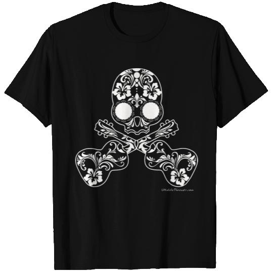 Candy Skull & Cross Uke T Shirts