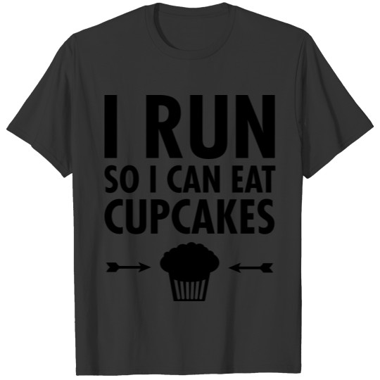 run_cupcakes T-shirt