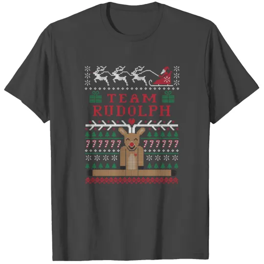 Rudolph Ugly Christmas T Shirts