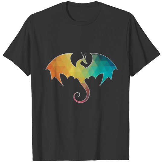 Triangle Dragon w/Stroke T-shirt