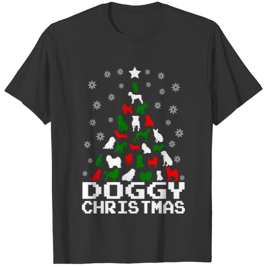 Doggy Christmas Tree T-shirt