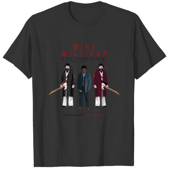 Mike Milligan & Kitchen Brothers Prog Rock Band T-shirt