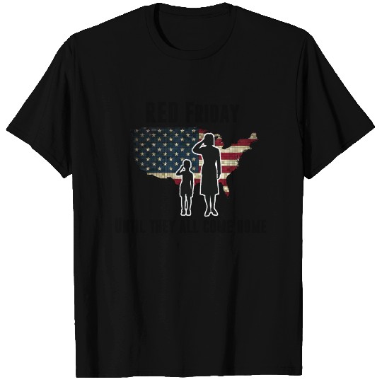 RED Friday (black letters) T Shirts