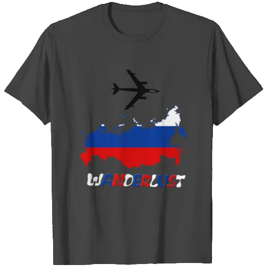 Russia Wanderlust T Shirts