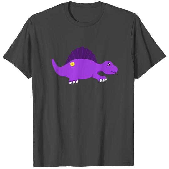 Cute Purple Stegosaurus T Shirts