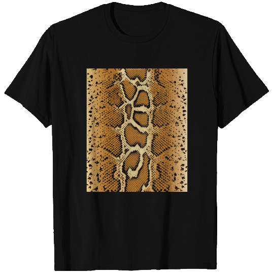 Snake Skin Lightbrown T Shirts