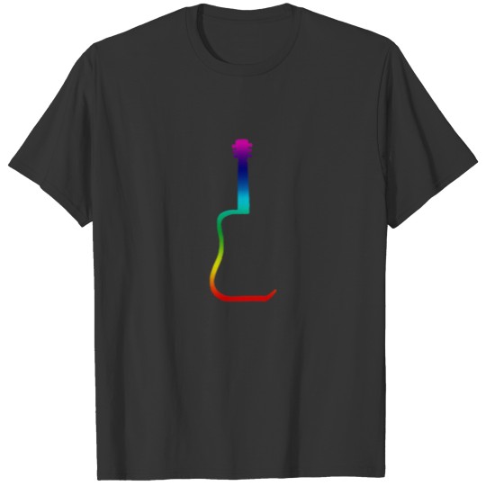 Rainbow Guitar T-shirt
