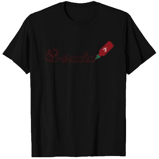 Sriracha Bottle T Shirts