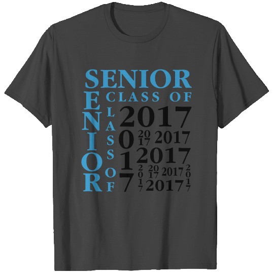 Senior Class Of 2017 T Shirts