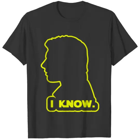 Han Solo - I Know. Design T Shirts