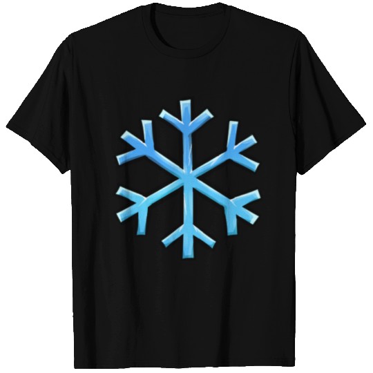 Frosted Snowflake T Shirts