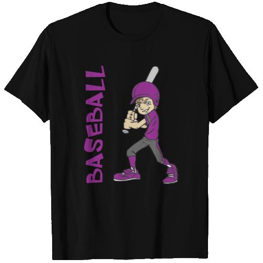 BASEBALL BOY BAT T Shirts