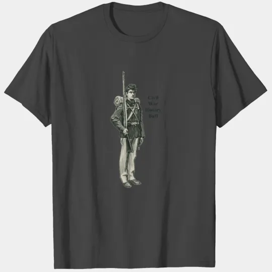 Civil War Soldier History Buff T Shirts