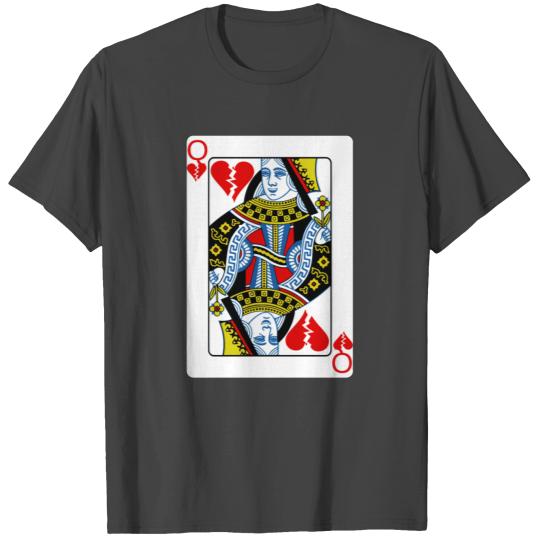 Queen of Broken Hearts T Shirts