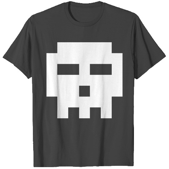 8-Bit Skull Scott Pilgram T Shirts