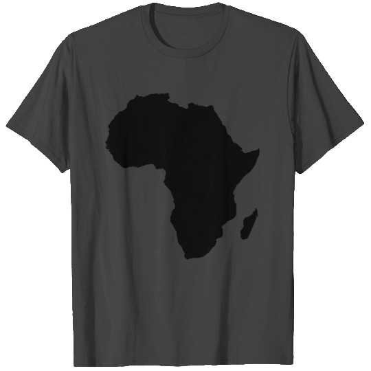 africa map-sml T Shirts