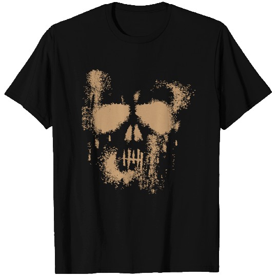 Skull Dust Punisher - BEIGE T Shirts