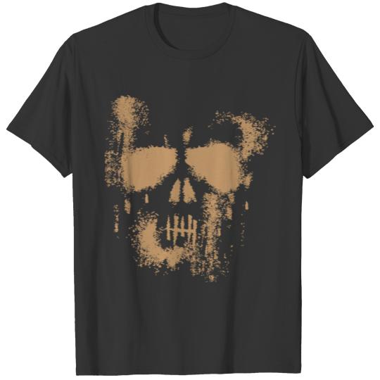 Skull Dust Punisher - BEIGE T Shirts