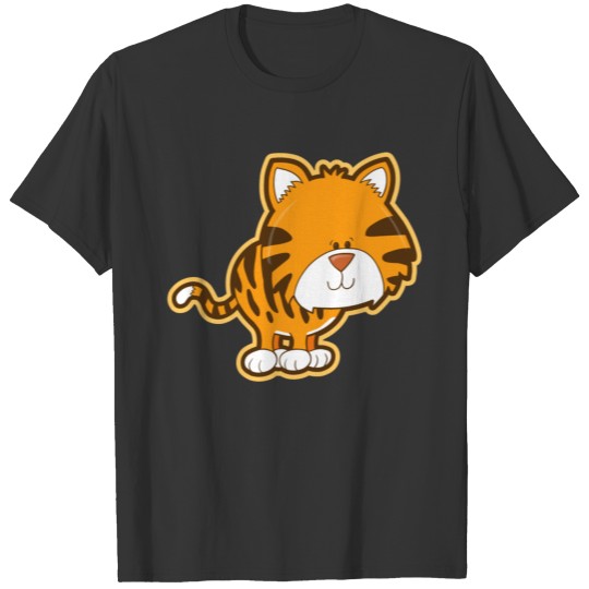 Cute baby tiger T Shirts