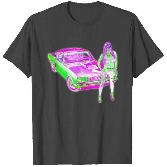 1966 Ford Mustang PINK 66 T Shirts