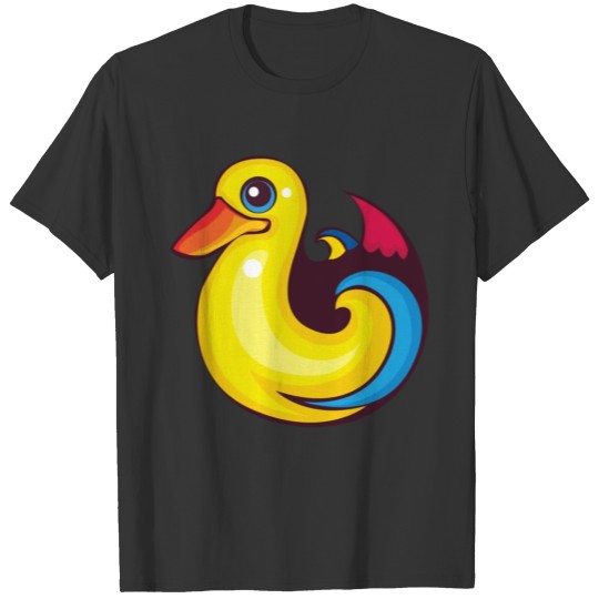 Cartoon yellow bird T-shirt