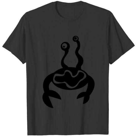 Cartoon monster silhouette T-shirt
