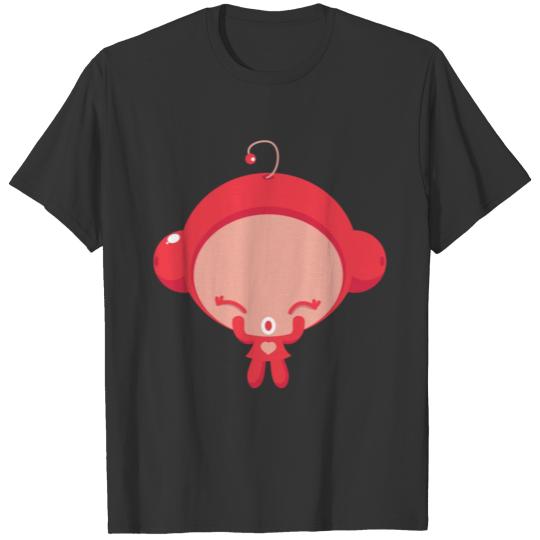Cute alien cartoon T-shirt