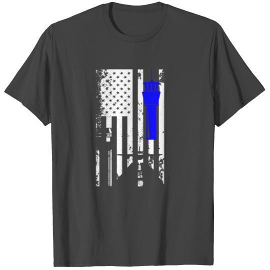 Air Traffic Control Flag T Shirts