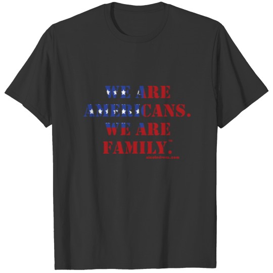We are Americans. We are Family. Women's Premium T T-shirt