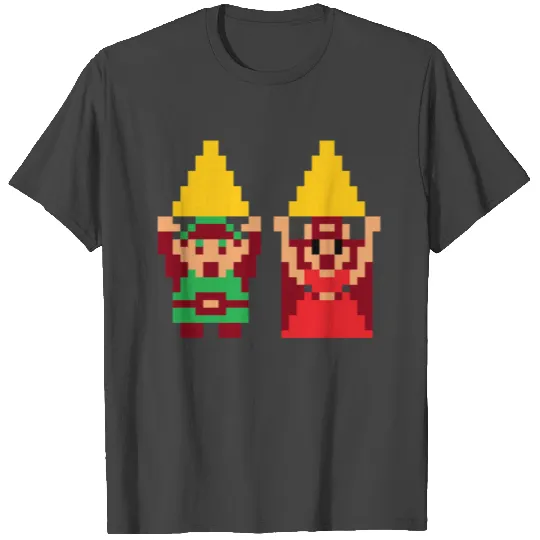 Link and Zelda ~ Triforce T Shirts