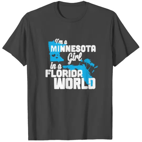 Minnesota Girl T Shirts