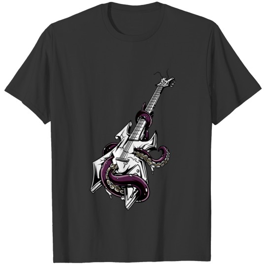 design guitar T-shirt