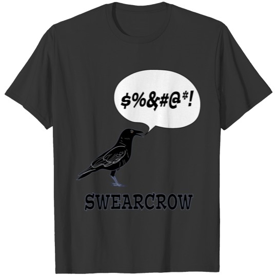 Funny Animal Swear Crow T-shirt