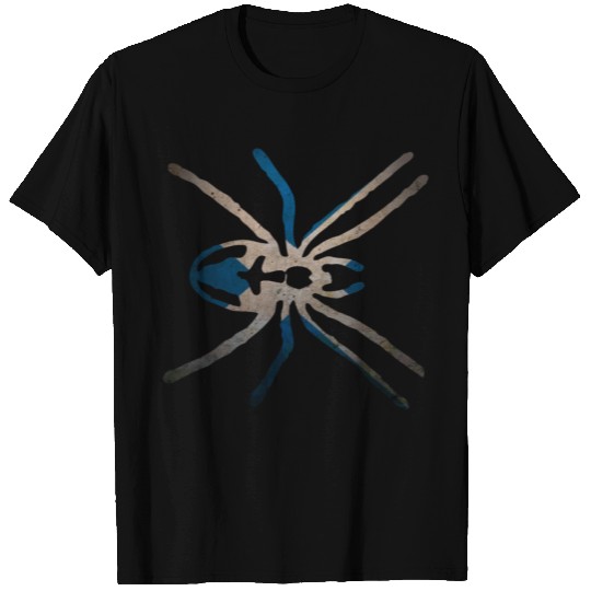 SCOTLAND SPIDER FLAG T Shirts