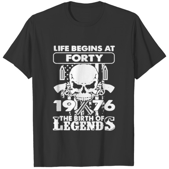 1976 The Birth Of Legends T-shirt