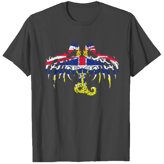 BRITISH COLUMBIA FLAG DRG T Shirts