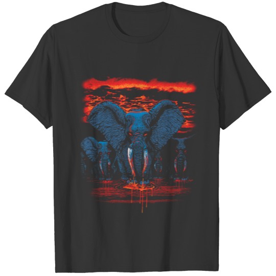 Elephants Blood Ivory T Shirts