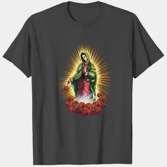 Virgin de Guadalupe JJamArt T Shirts