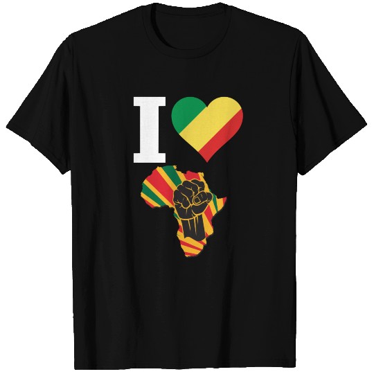 Congo Black Power T Shirts