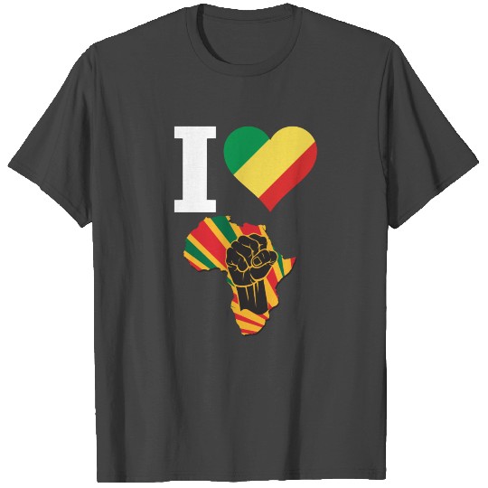 Congo Black Power T Shirts
