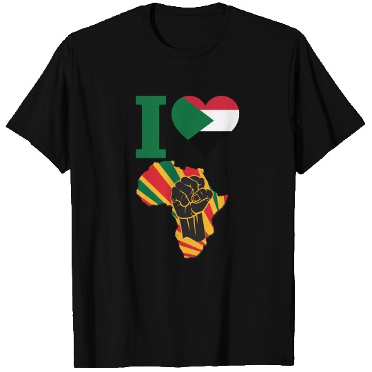 Sudan Black Power T Shirts