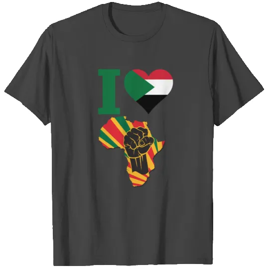 Sudan Black Power T Shirts
