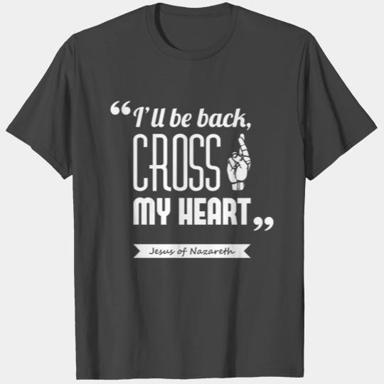 Jesus' cross | Round neck T Shirts quote ♀